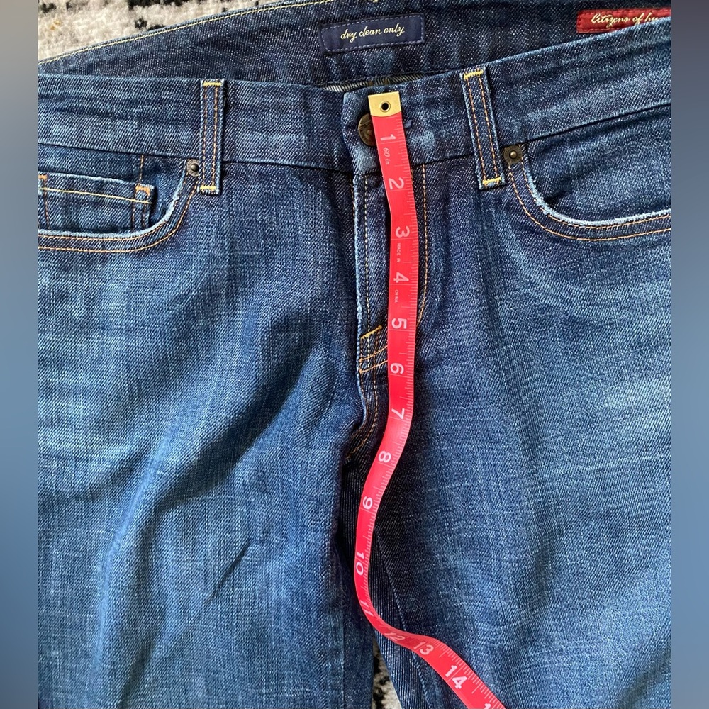 Citizens of Humanity jeans with side button detail. - Picture 6 of 10